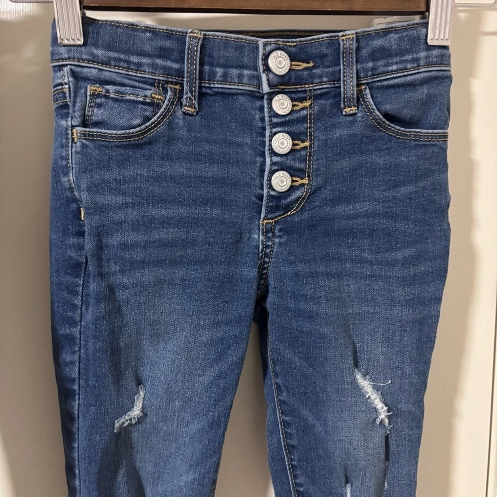 Bundle of 2 Old Navy kids jeans ballerina jeggings and rockstar super skinny